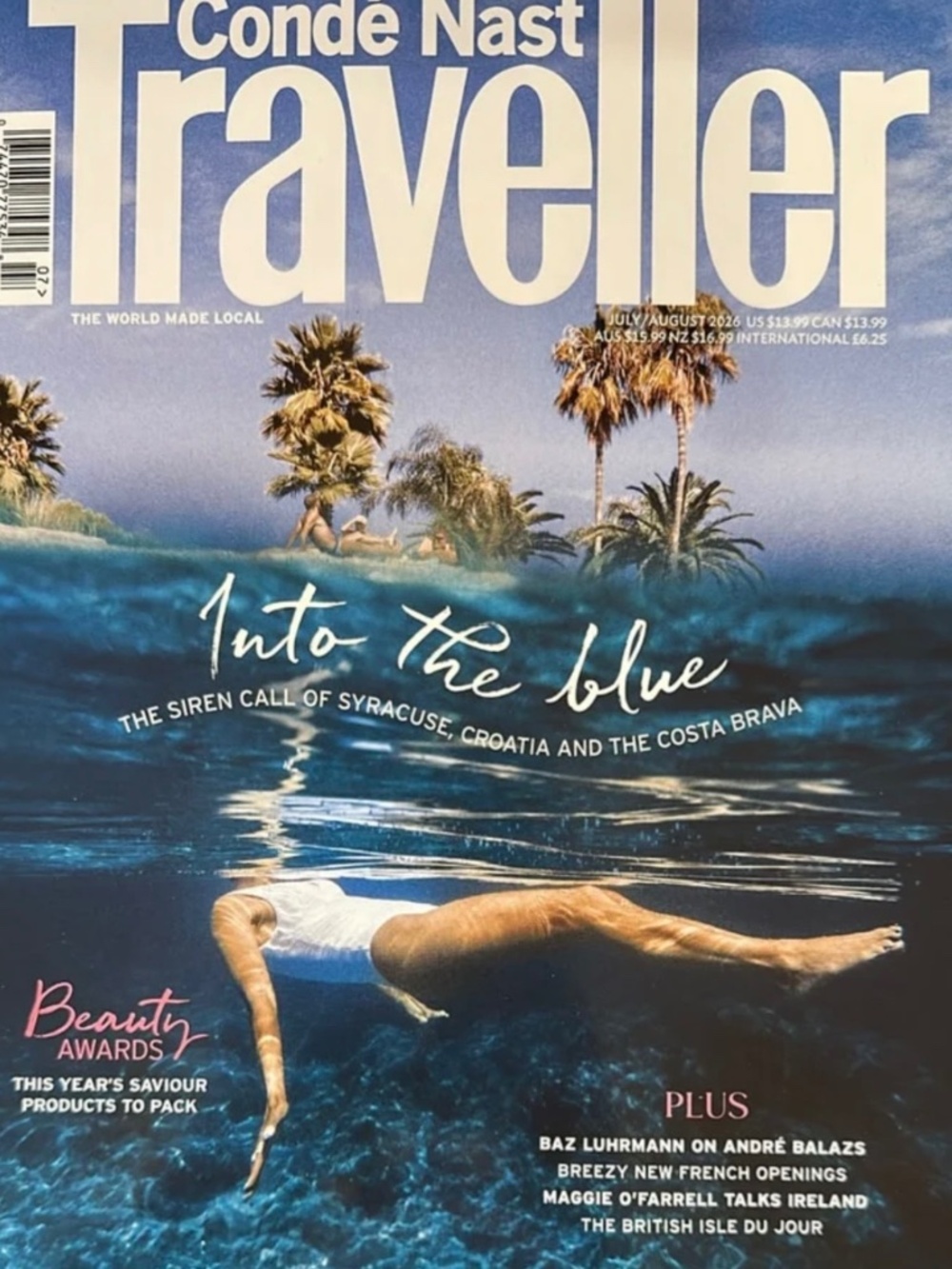 Condé Nast Traveler UK Edition July August 2026